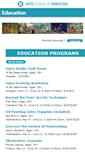 Mobile Screenshot of classes.artscouncilofprinceton.org